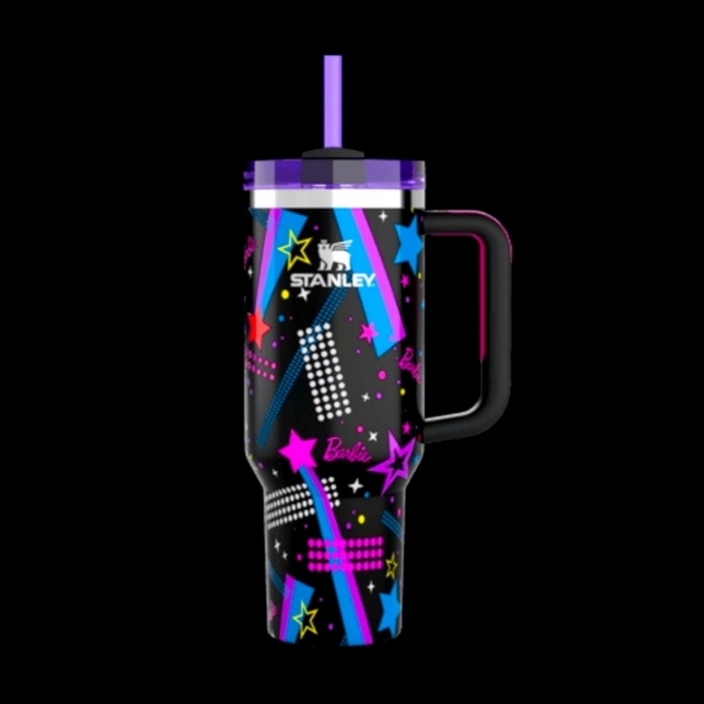 Barbie Stanley 80's ROCKER 40 oz Quencher Brand New Limited Edition IN HAND